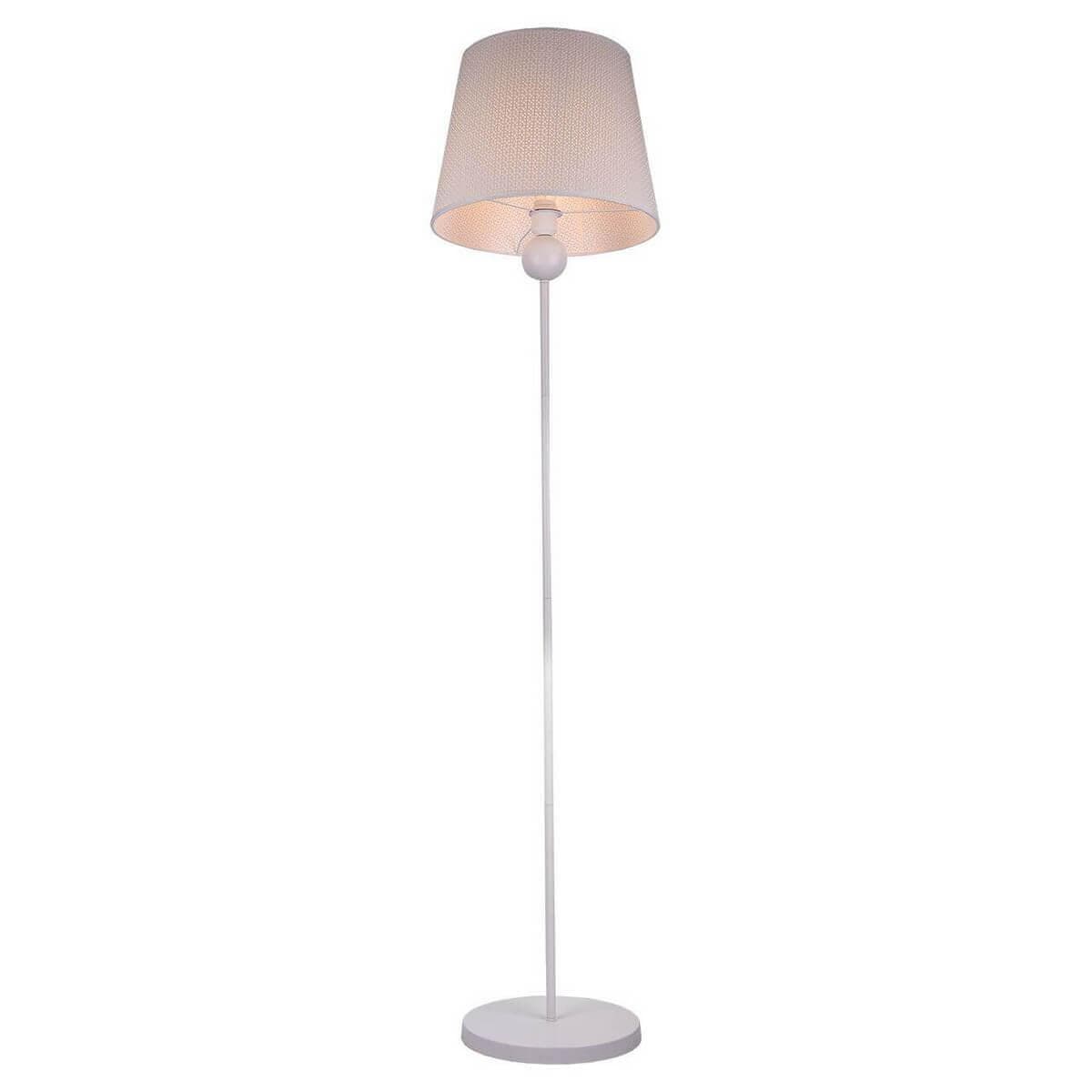 Lussole LGO Металл Белый /  Ткань Торшер E27 10W GRLSP-0542 — миниатюра 1