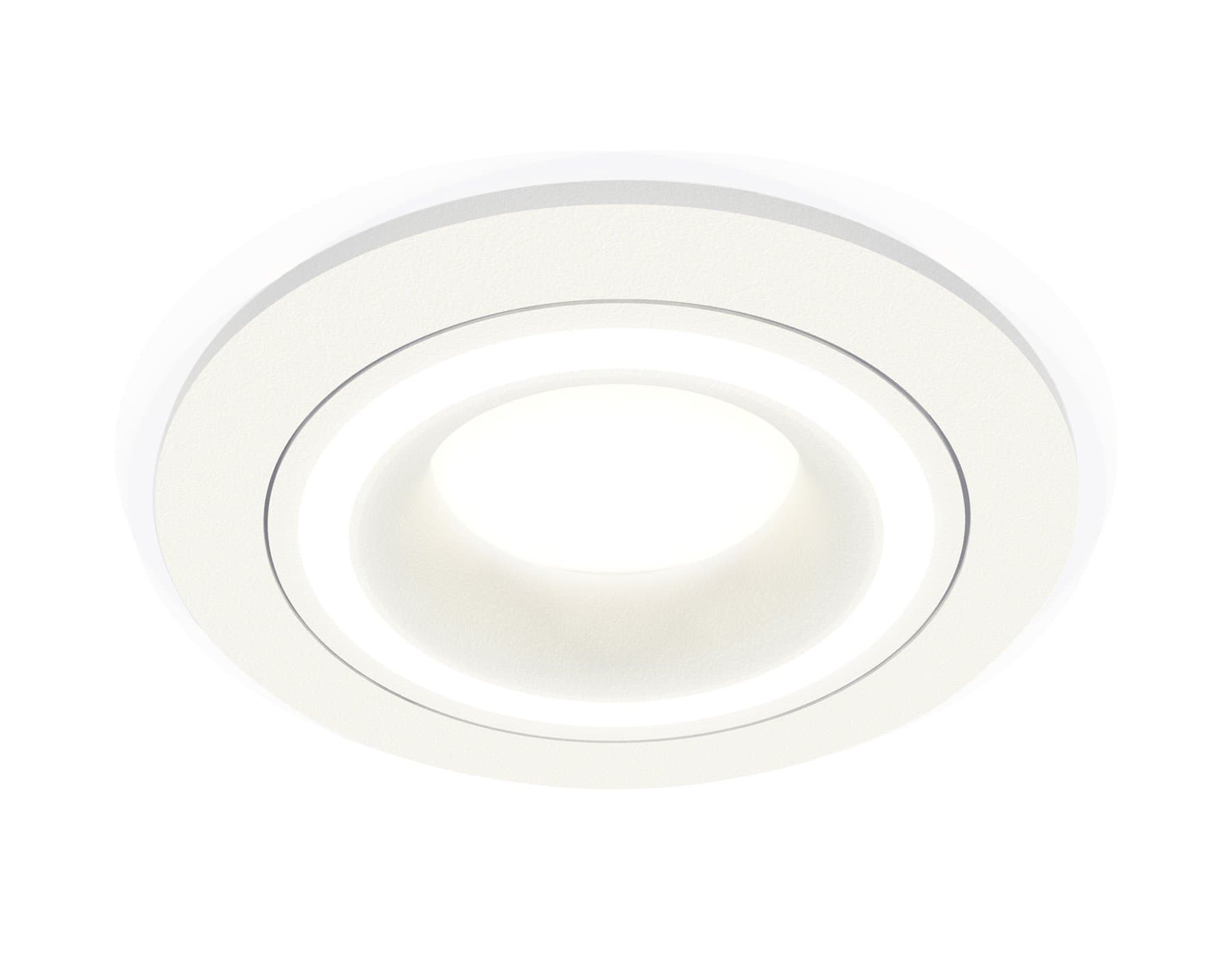 Ambrella Комплект встраиваемого светильника XC7621040 SWH белый песок MR16 GU5.3 (C7621, N7110) — миниатюра 1