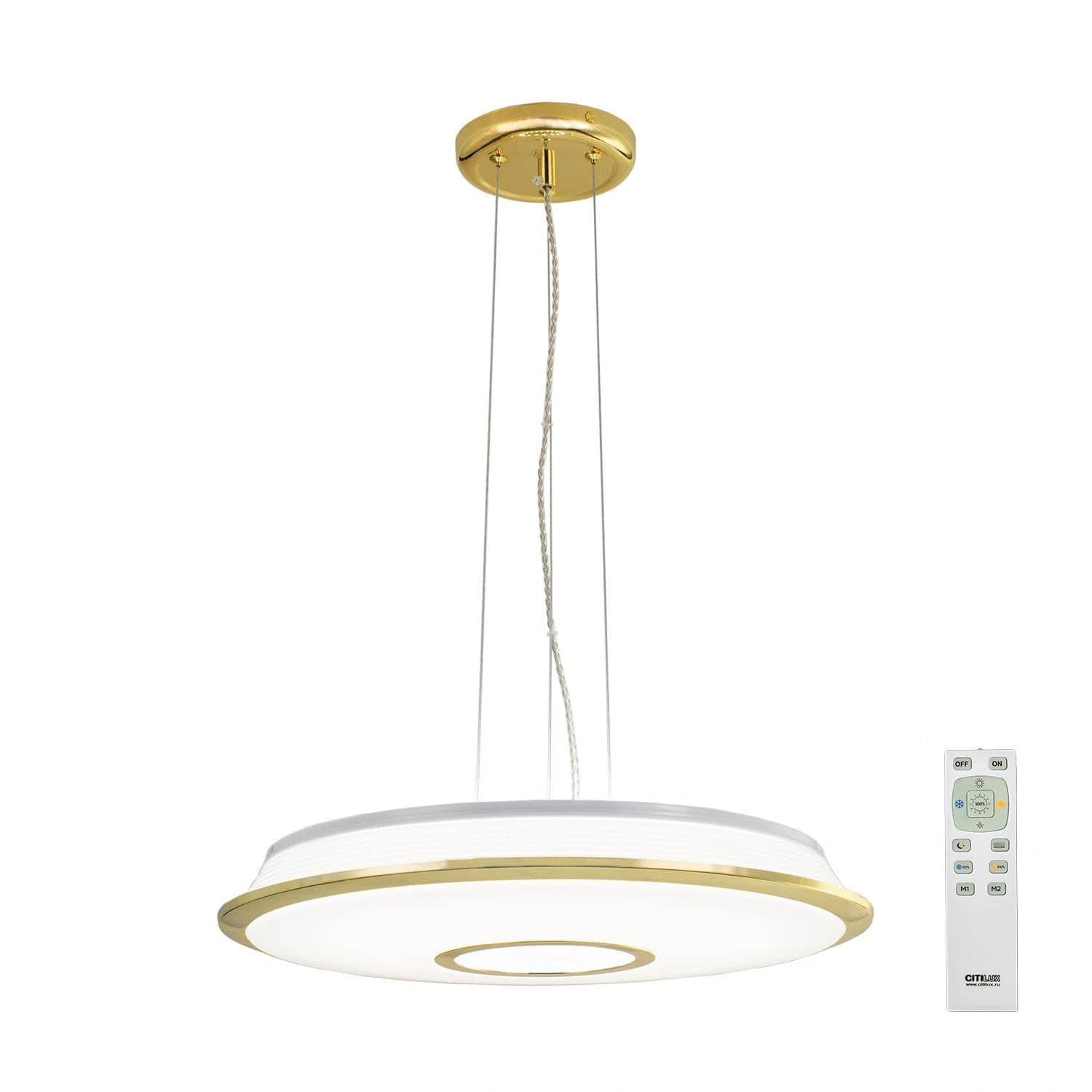 Citilux CL70362RS СтарЛайт Зол. LED Светильник Подв. с пультом