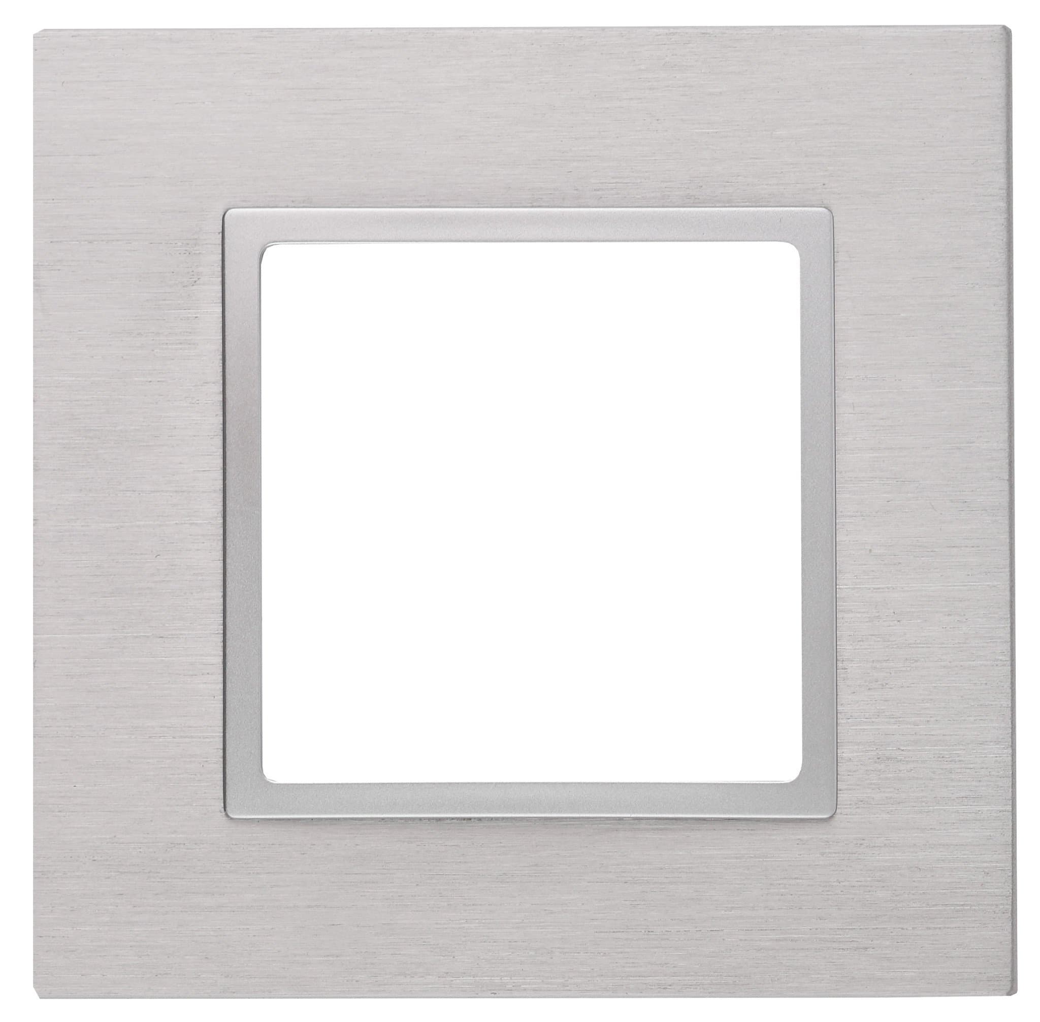 ЭРА 14-5201-03 Elegance Алюминий/алюм Металл Рамка 1-ая