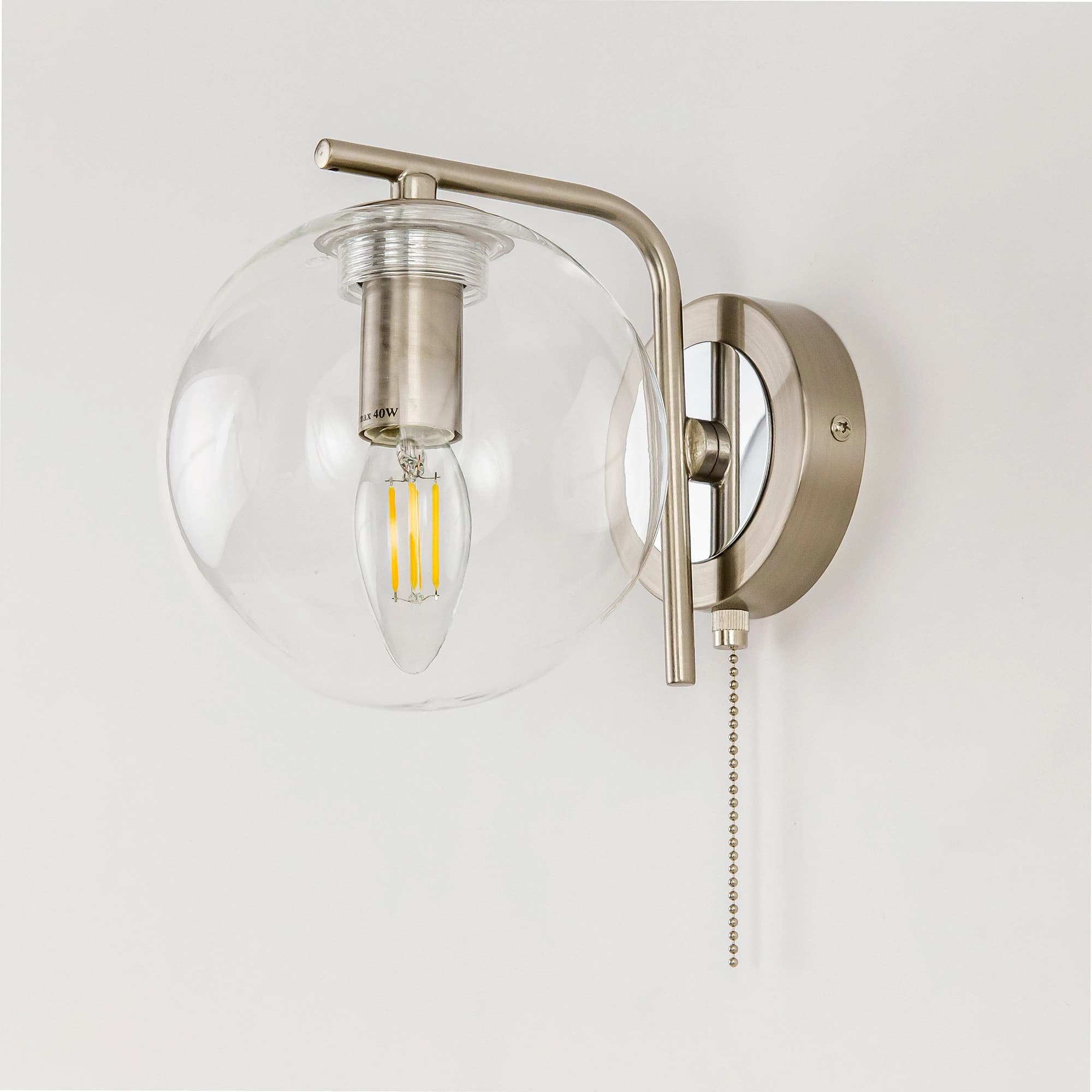 Citilux CL102311 Томми Хром Мат. Бра — миниатюра 2