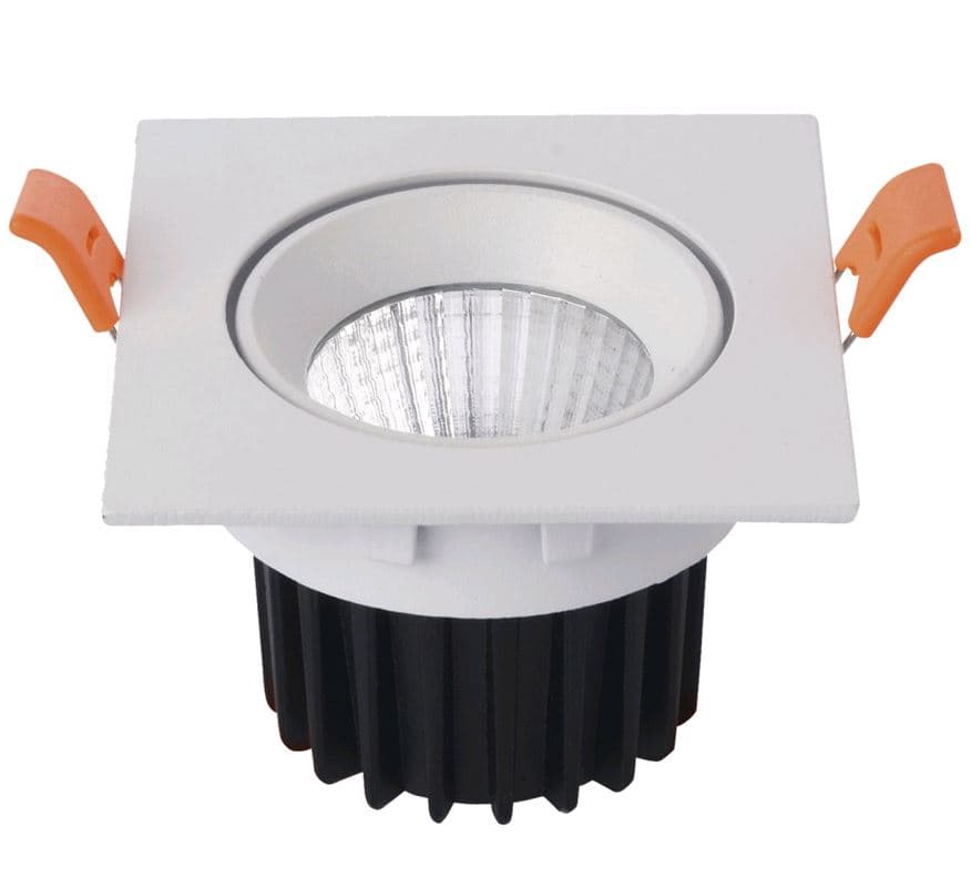 Kink Light 2126 Светильник встраиваемый белый w8*8 h5,8 Led 7W (4000K)