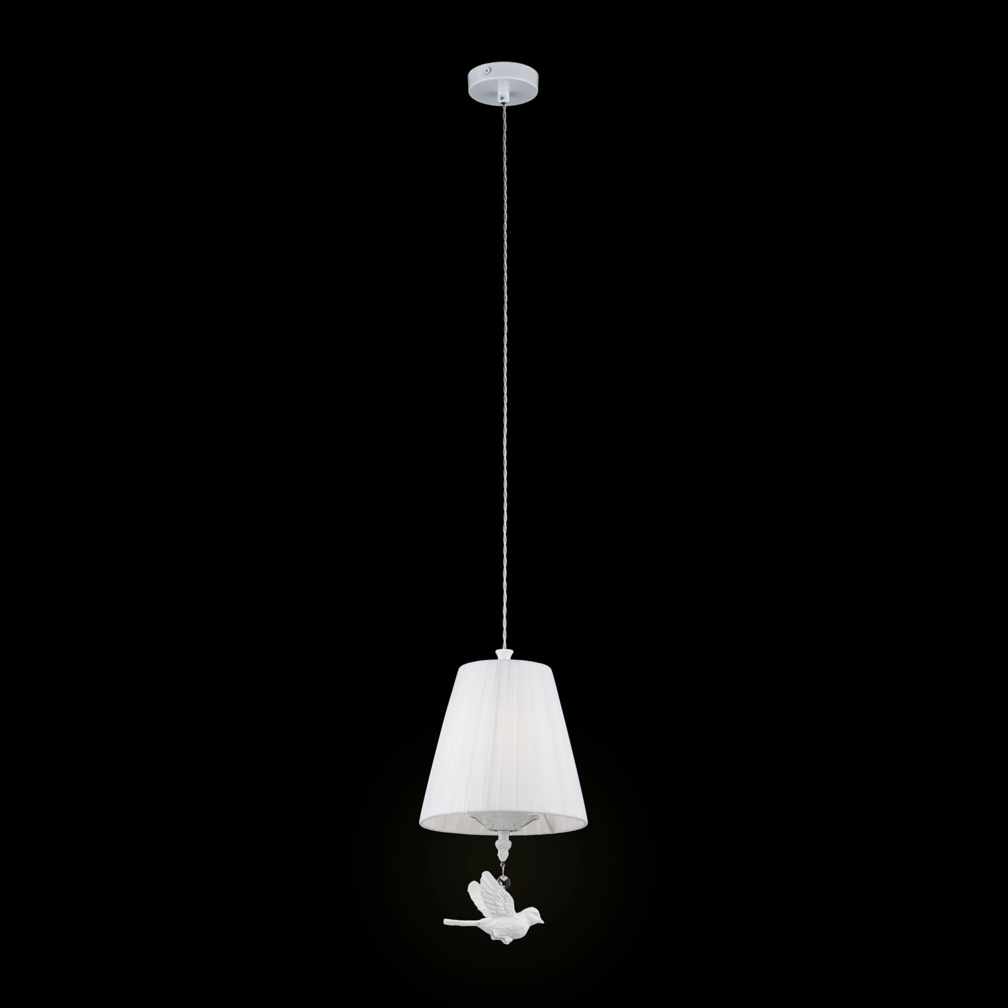Maytoni Elegant Passarinho Жемчужный белый Подвес 1xE14 40W ARM001-22-W — миниатюра 3
