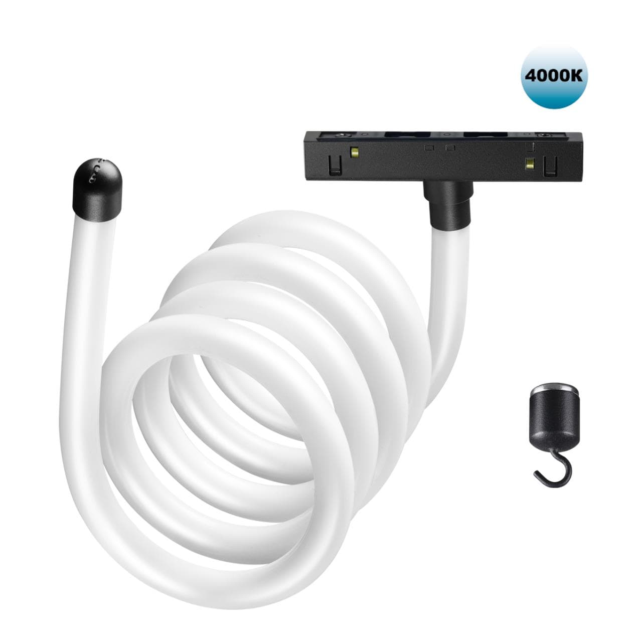 Novotech 359140 KONST NT23 000 черный Трековый светильник для низковольтного шинопровода FLUM IP20 LED 4000K 25W 48V 2500Лм RAMO