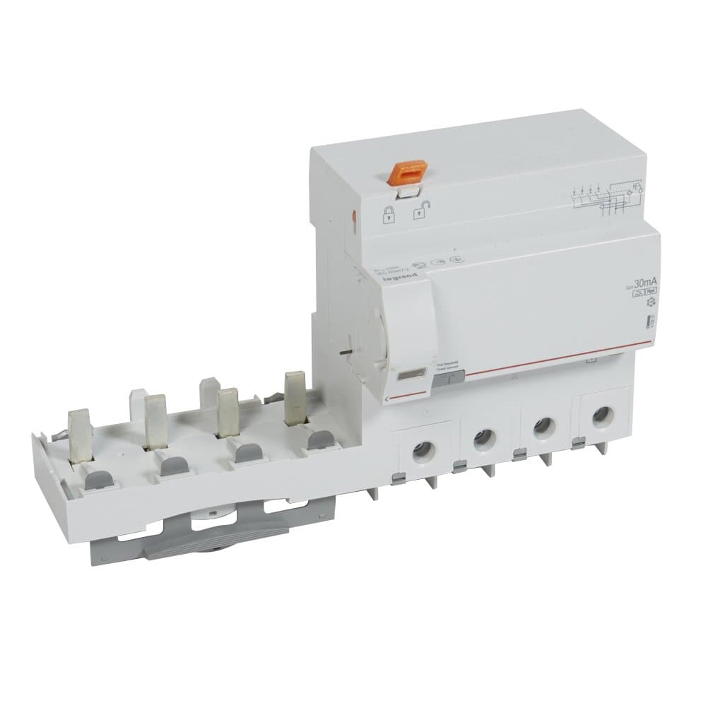 Legrand DX3 Дифференциальный блок тип Hpi 30 мА 4P 400В 125А 6 мод 410637