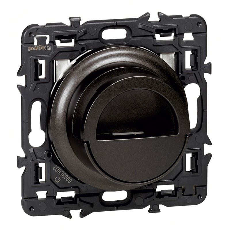 Legrand Celiane2 Графит Накладка д/смартфона 067924 — миниатюра 1