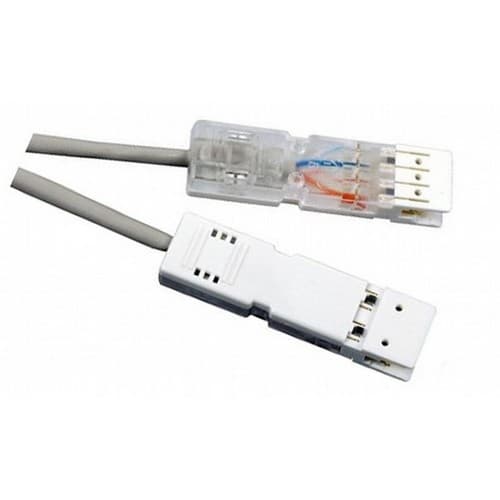 IEK ITK Патч-корд 110-110 2 пары, кат.5Е, 2м, серый PC01-110-2P2M — миниатюра 2
