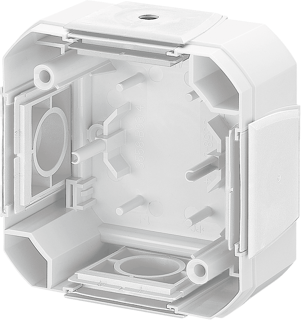 ABB Variant+ Белый Коробка накладного монтажа с четырьмя вводами, IP54 2CHN064540A4500
