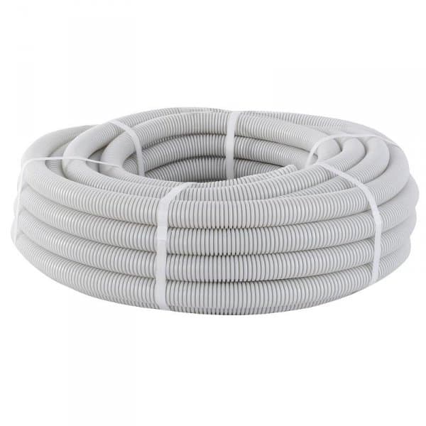 EKF PROxima Труба гофр. ПВХ Plast с зондом d25мм (10м.)