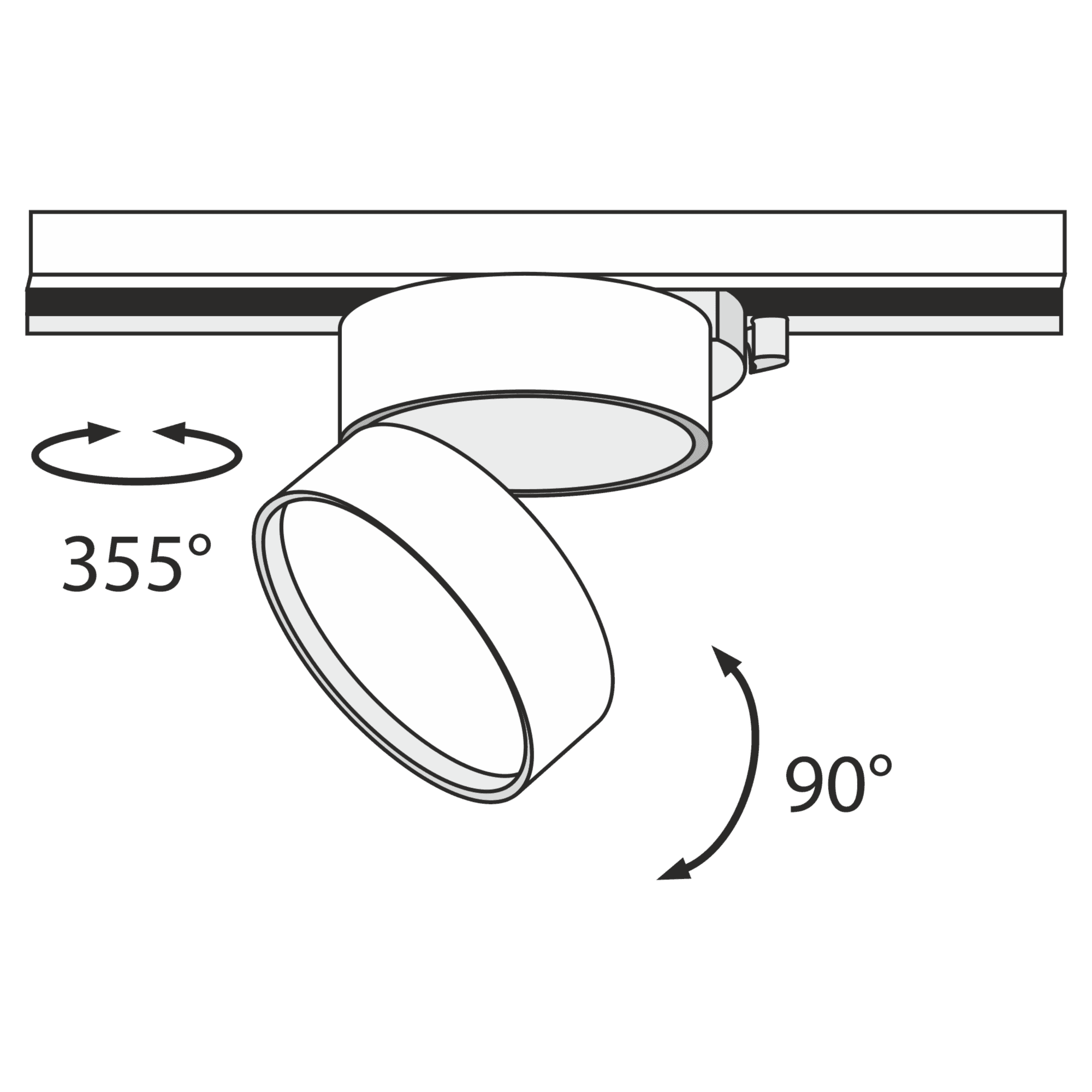 Maytoni Technical Track Белый Трековый светильник LED 18W 990Лм TR007-1-18W3K-W — миниатюра 6