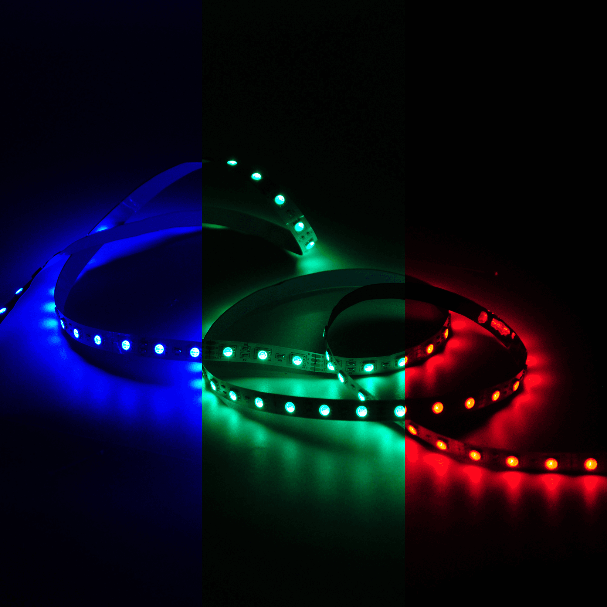 Gauss Лента Basic 12V 10W/m 700lm/m RGB IP20 LED 3m 1/100 BT054 — миниатюра 10