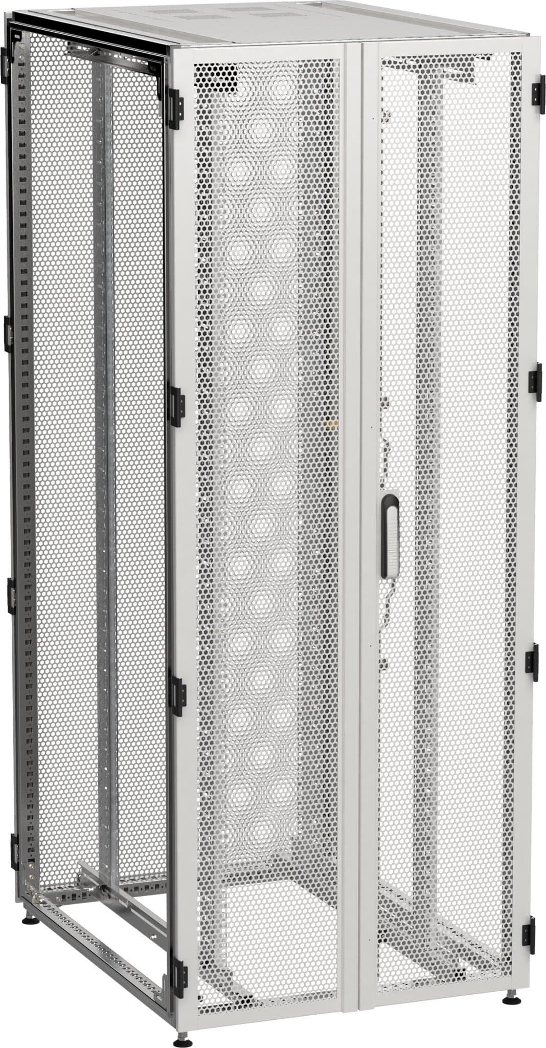 IEK ZPAS ITK Шкаф серв. 19" 42U 800х1200мм двухствор. сер. РФ ZP35-42U-0812-P2P-R