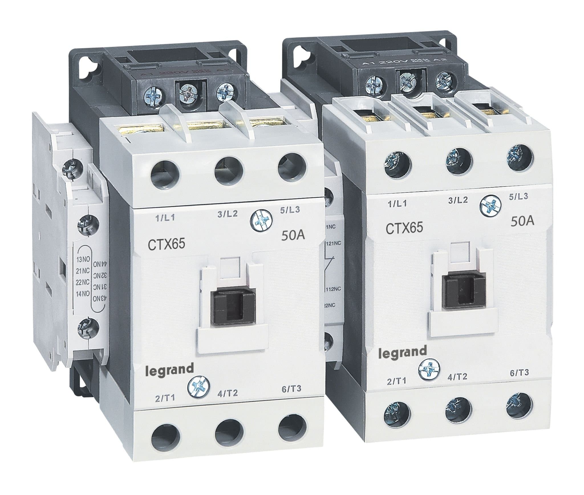 Legrand Контактор CTX3 65 3P 50A 2но2нз ~230В 416146 — миниатюра 2
