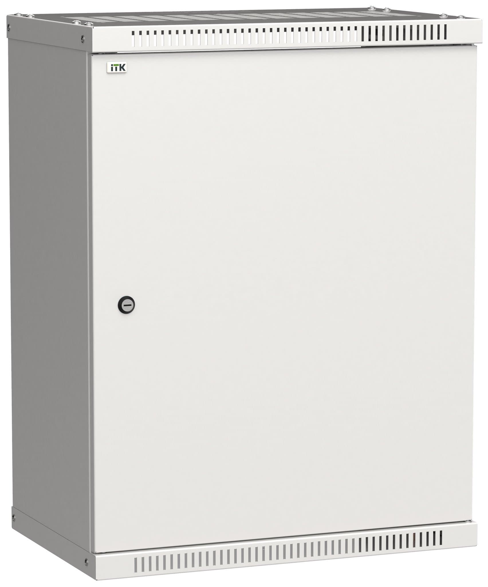 IEK LINEA WE ITK Шкаф LINEA WE 15U 550x350мм дверь, металл серый LWE3-15U53-MF — миниатюра 1