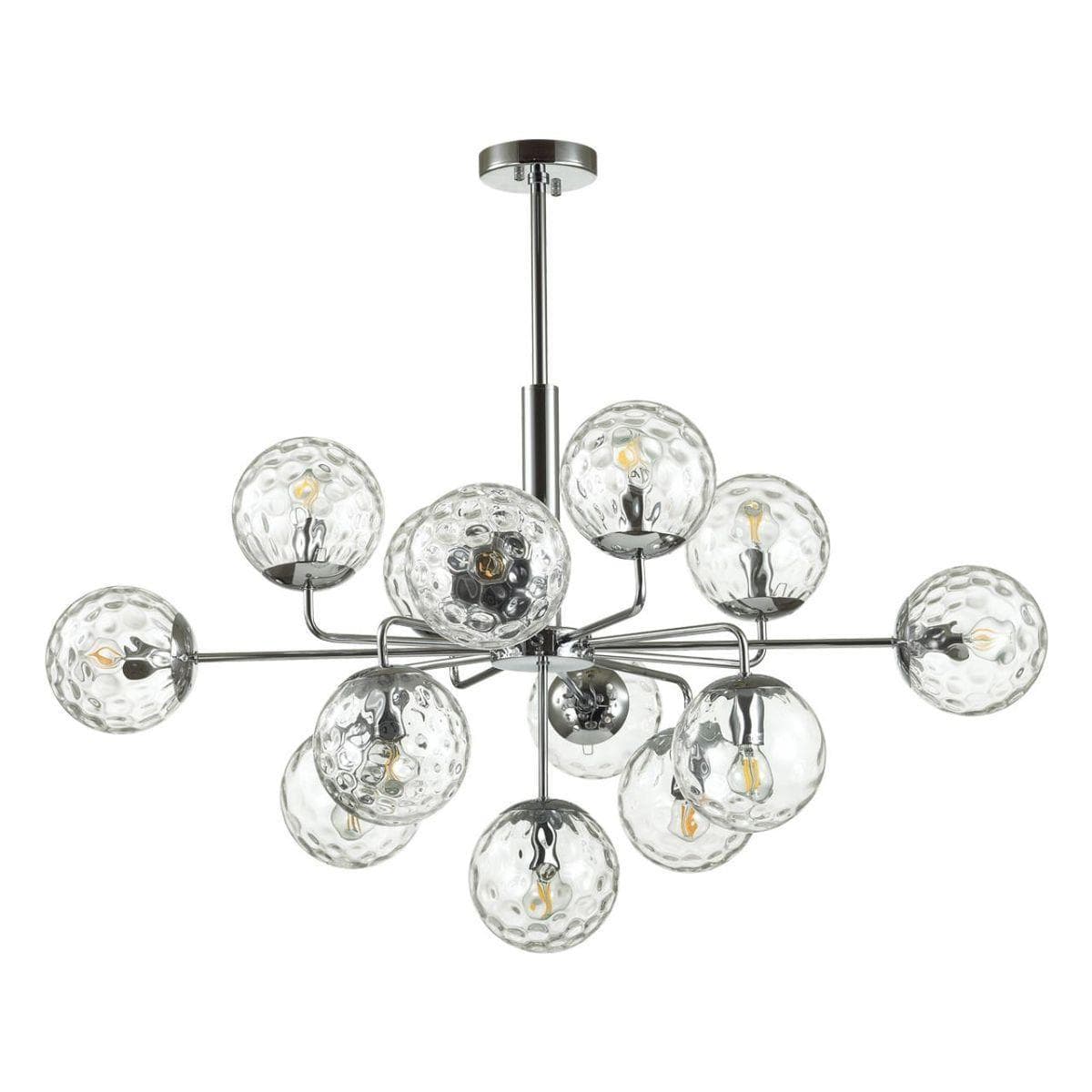 Odeon Light 4982/13 MODERN ODL22 323 хром/прозрачный/стекло Люстра E14 13*40W VERASA