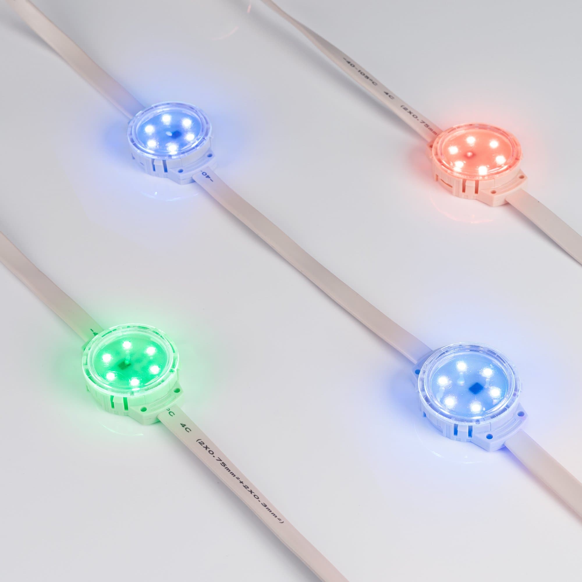 Arlight Модуль управляемый SOLEX-SPI-3535-6-24V RGB 120deg (D40x16mm, 1.5W, IP67) (-) 029103 — миниатюра 7