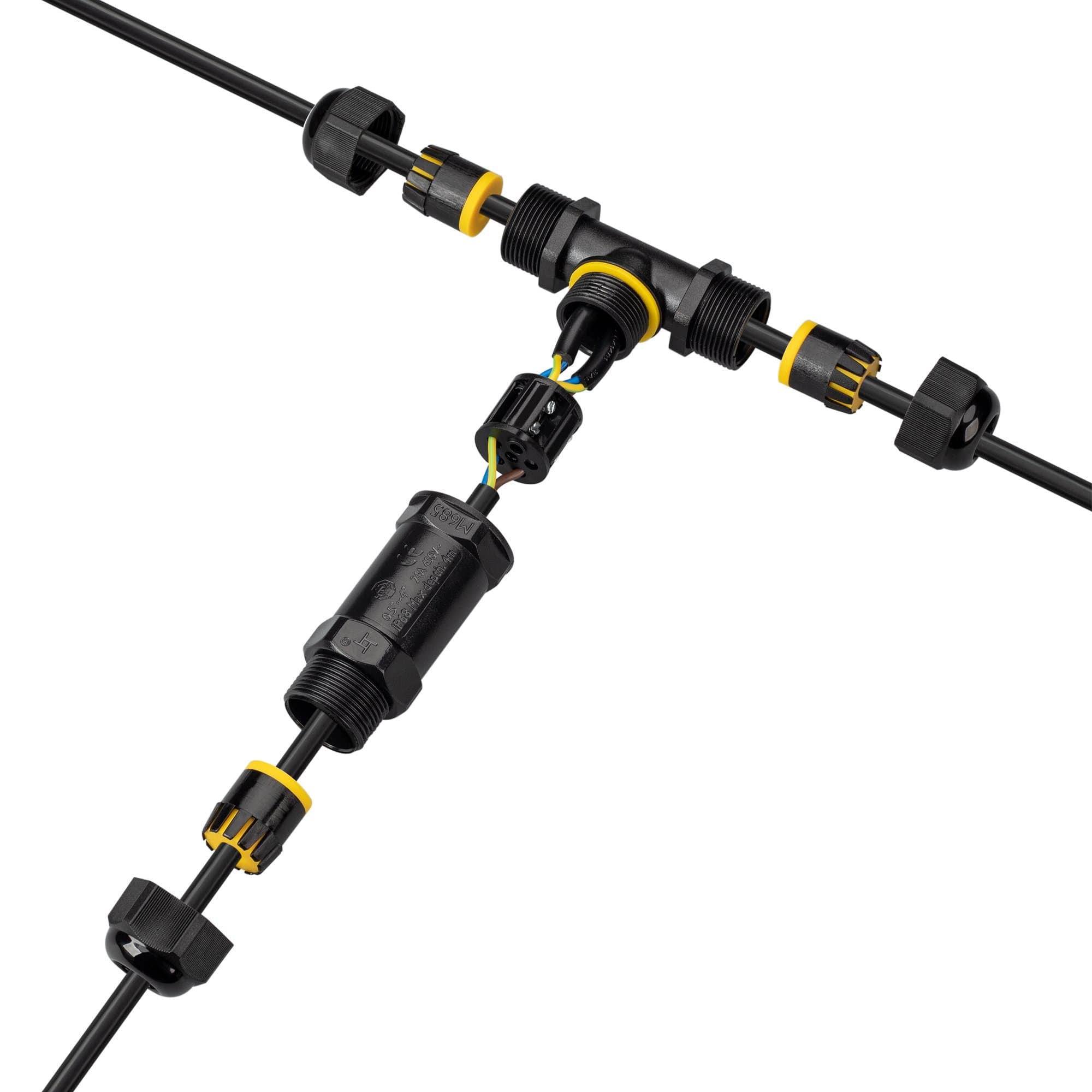 Arlight Коннектор NEO-GERM-5pin-T-WTW (4-8mm) (IP68) 030760 — миниатюра 3