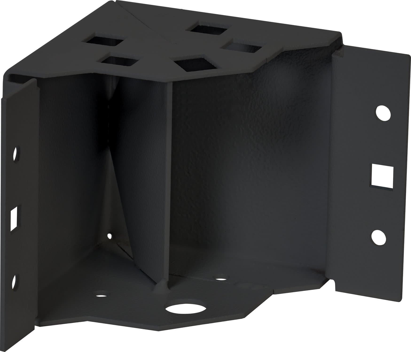 IEK FORMAT Угол цоколя 100 RAL7021 серый IP54 (4шт/компл)