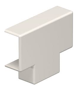 OBO Bettermann Отвод T-образный кабель-канала WDK 10x20 мм, ПВХ, кремовый RAL9001 6152309 — миниатюра 2