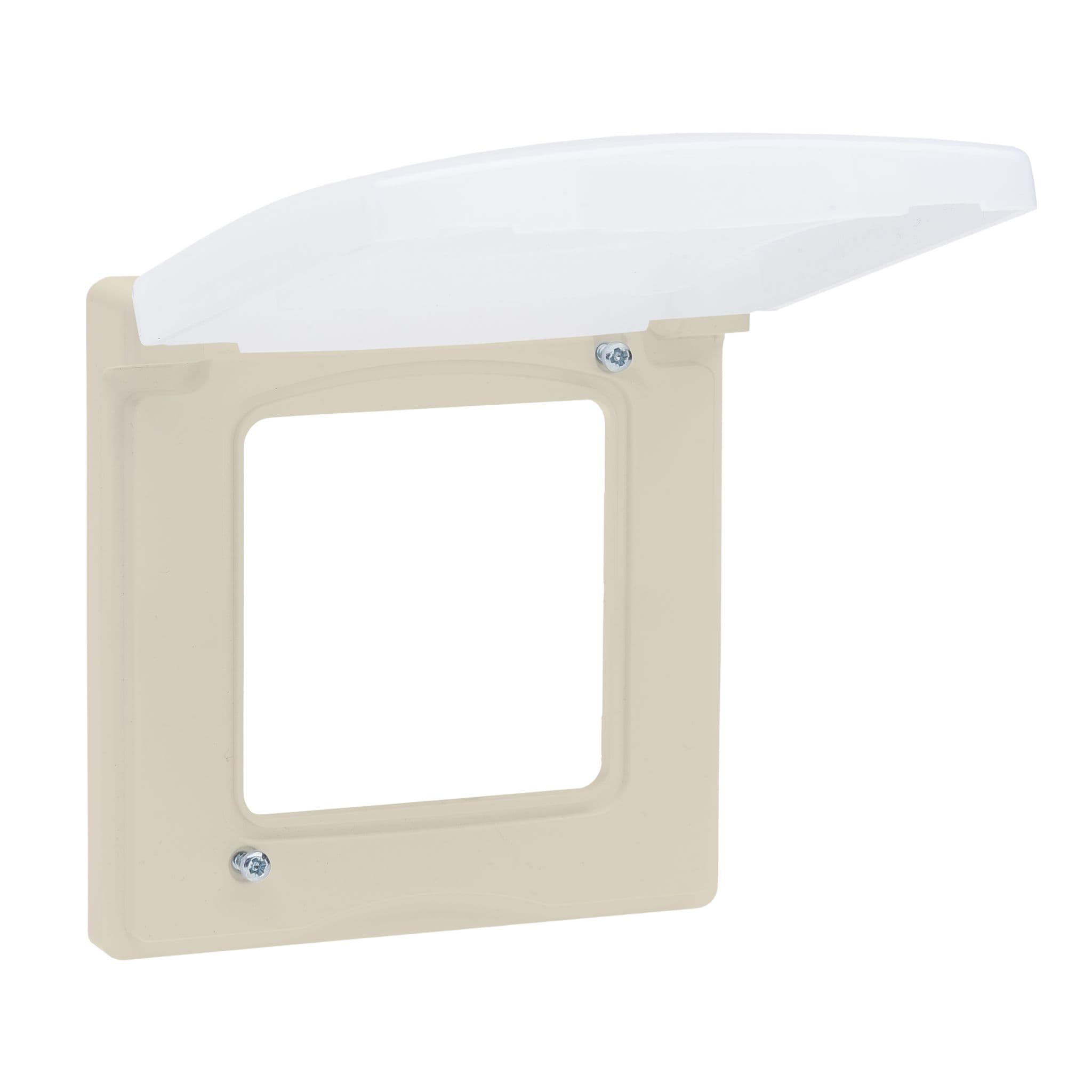 Legrand INSPIRIA Слоновая кость Рамка с защитной крышкой IP 44 673921 — миниатюра 2