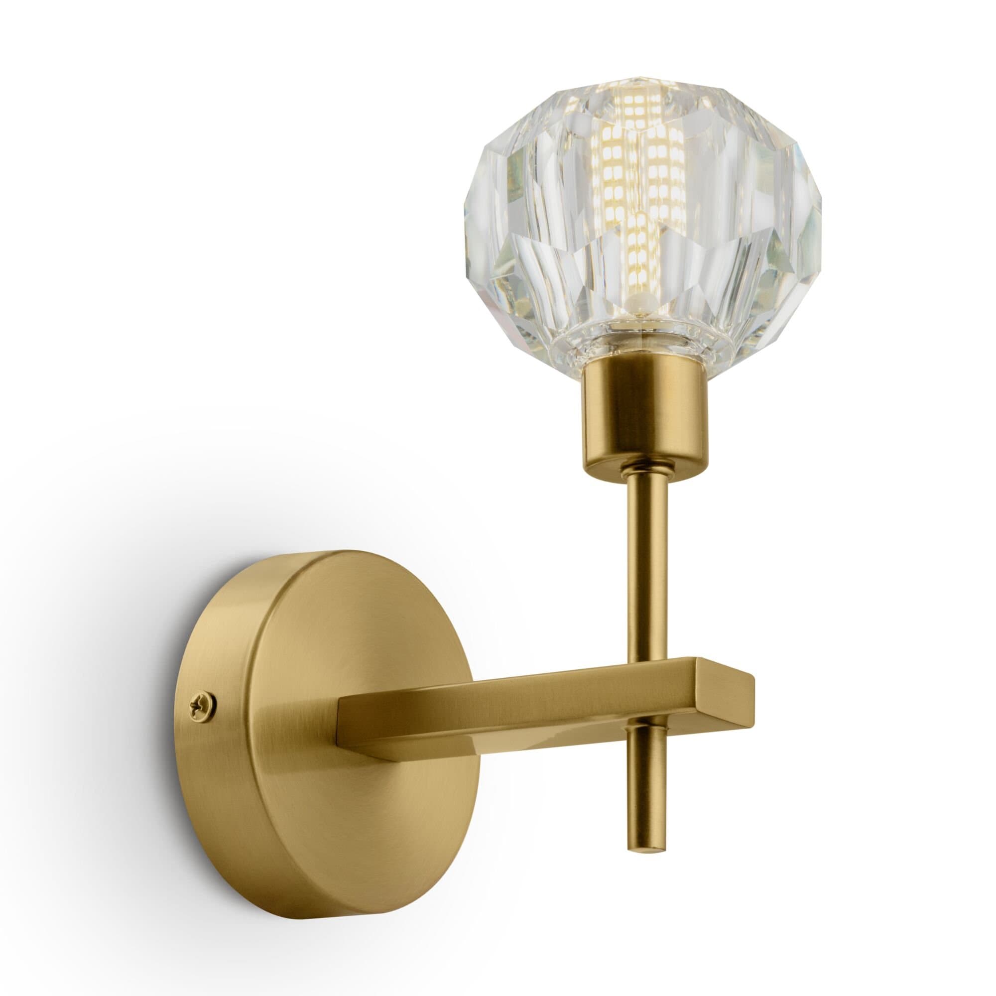Freya Crystal Grace Золотая бронза Бра FR5114WL-01BZ — миниатюра 2
