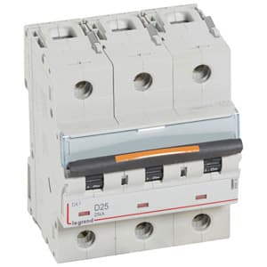 Legrand DX3 Автоматический выключатель 3P 25A (D) 25кА 409835 — миниатюра 2