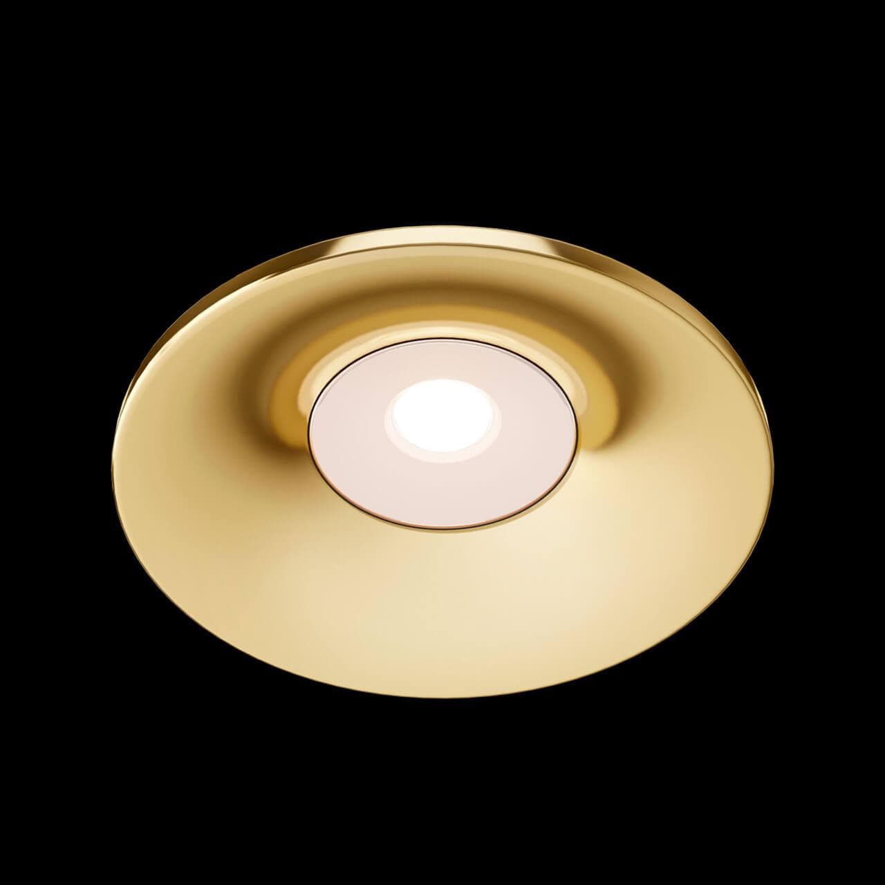 Maytoni Downlight Barret Золото Встраиваемый светильник DL041-01G — миниатюра 9