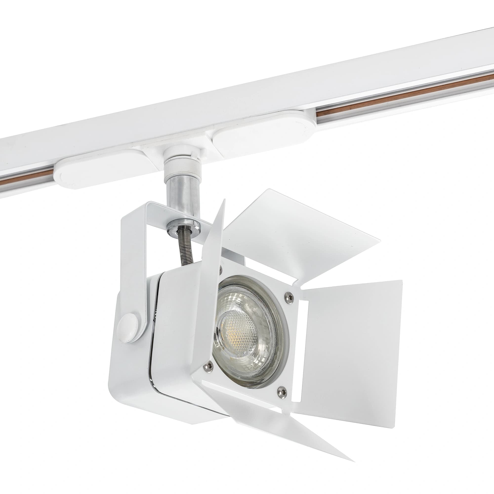 Citilux CL526T10SN Рубик Белый СветильникТрековый LED 5W*4000K — миниатюра 4