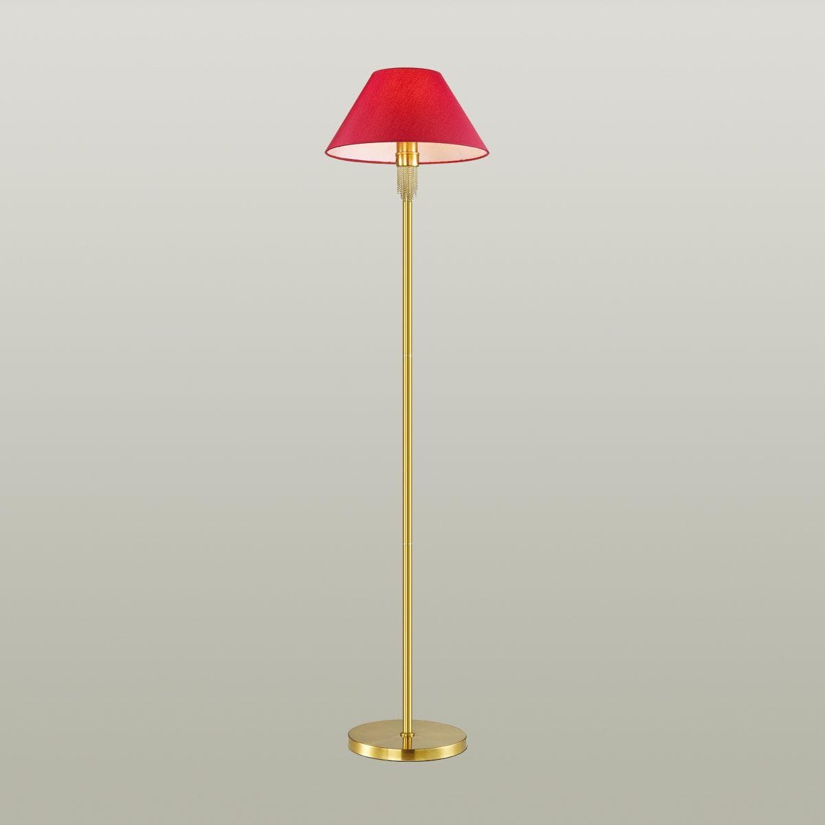 Lumion 4514/1F NEOCLASSI LN21 121 античная латунь, красный Торшер E27 60W 220V VANESSA — миниатюра 3