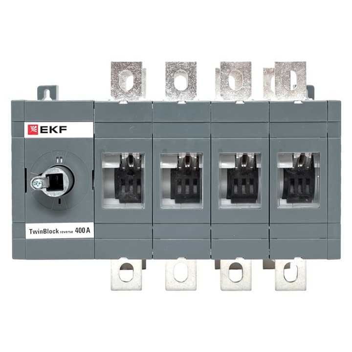 EKF TwinBlock Рубильник 400A 4P реверсивный без рукоятки управления — миниатюра 2