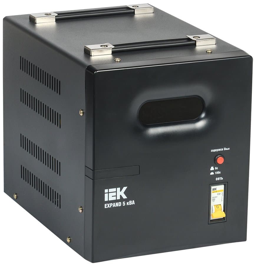 IEK EXPAND Стабилизатор напряжения 1-ф. переносной 5кВА