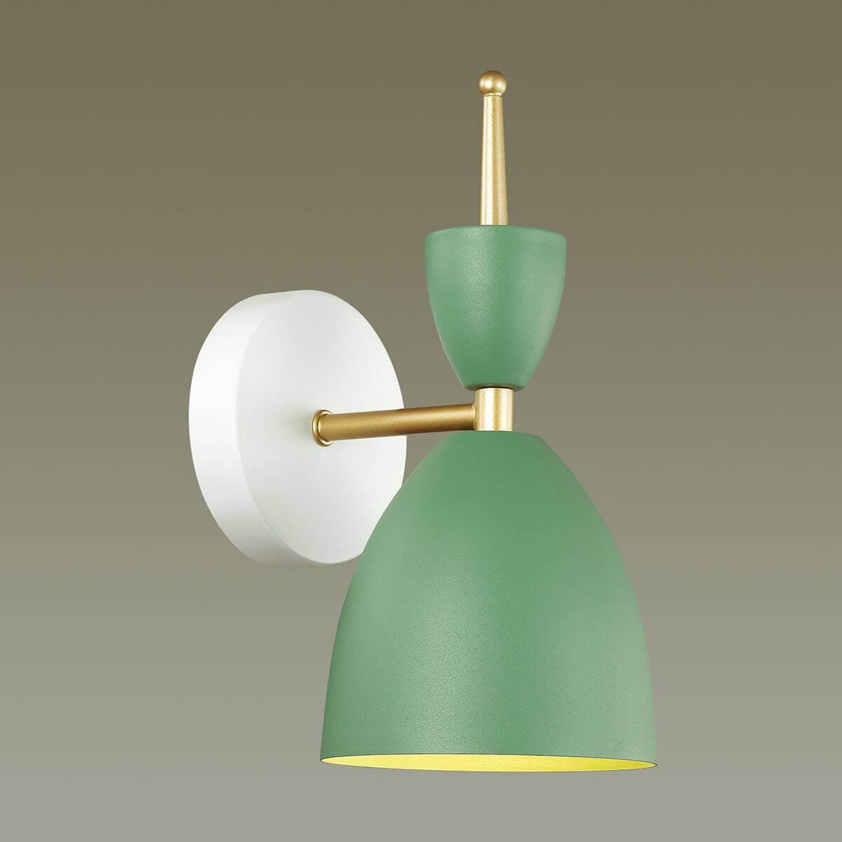 Lumion 3785/1W LN19 073 зеленый, золото Бра E27 1*60W 220V GEMMA — миниатюра 4
