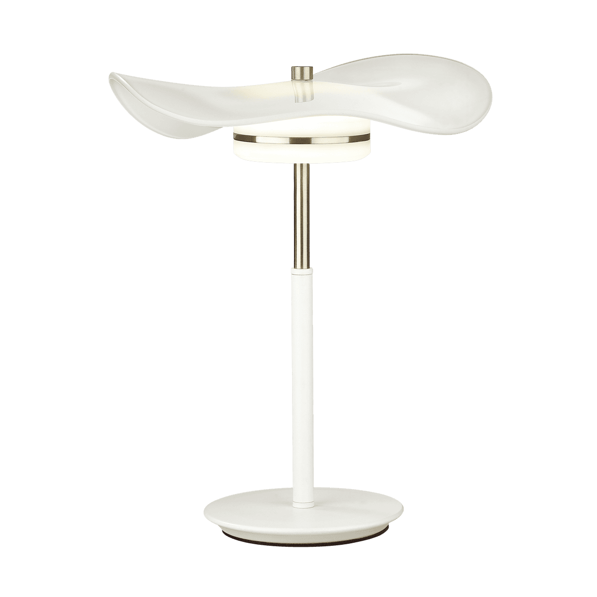 Odeon Light 4856/10TL L-VISION ODL_EX21 никель/белый/стекло Настольная лампа LED 1*13W 4000K FLUENT — миниатюра 2
