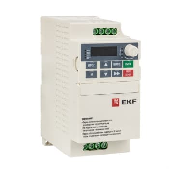 EKF Basic Преобразователь частоты 0,75 кВт 1х230В VECTOR-80 VT80-0R7-1 — миниатюра 1
