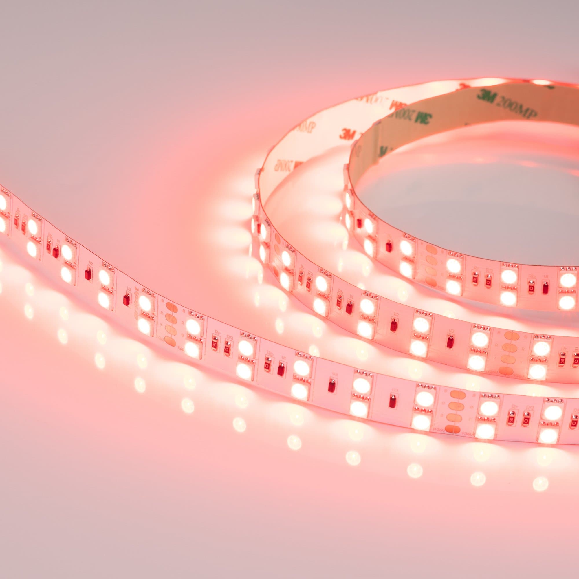 Arlight Светодиодная лента RT 2-5000 36V RGB 2X2 (5060, 600 LED, LUX) (26 Вт/м, IP20) 015080 — миниатюра 4