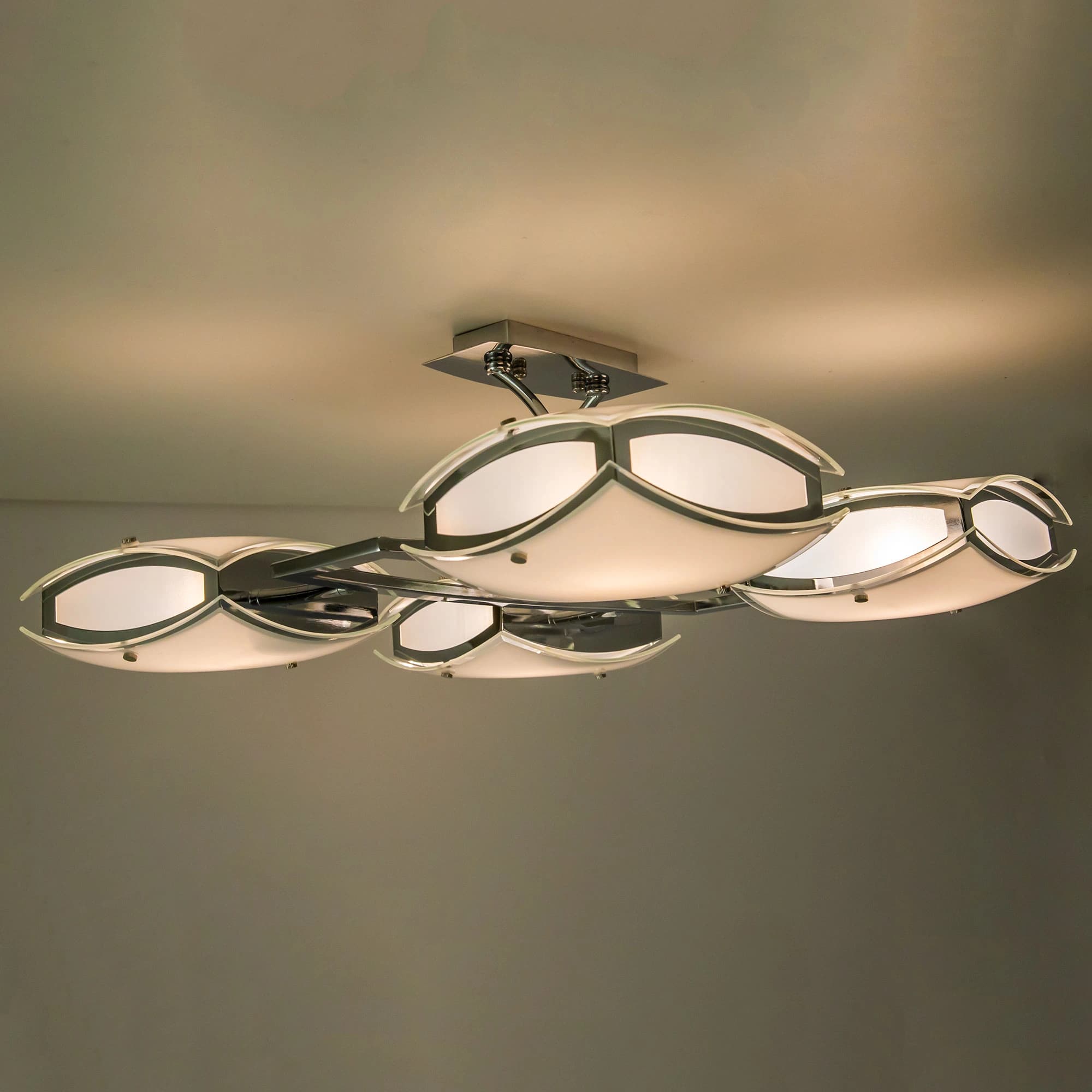 Citilux CL161141 Берген Хром Светильник  Люстра — миниатюра 6