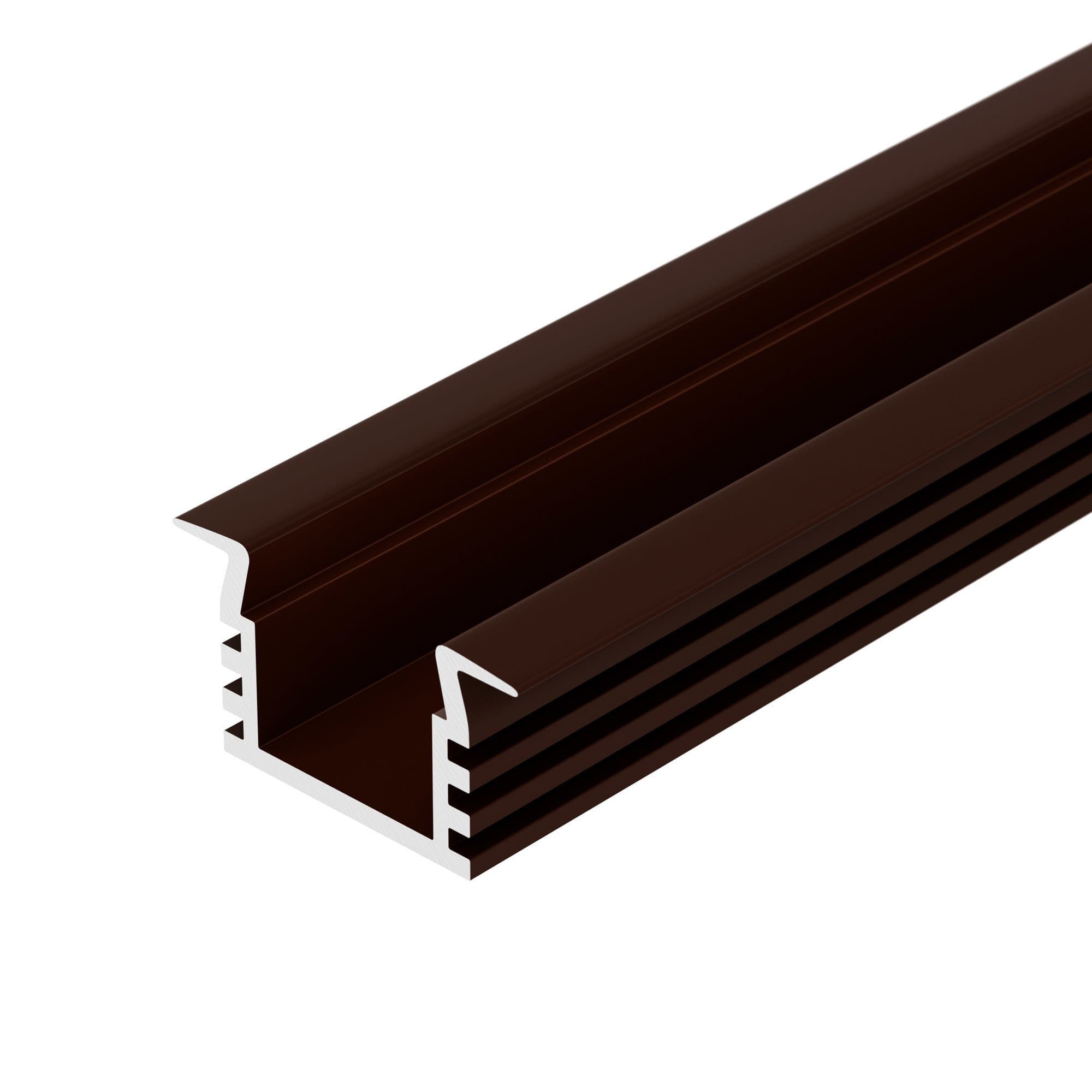 Arlight Профиль PDS-F-2000 ANOD Brown Deep (Алюминий) 017653 — миниатюра 3