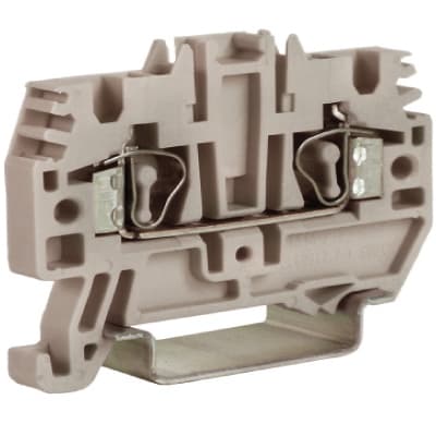 DKC HMM.2GR, проходной зажим 2,5 кв.мм серый ZHM500GR-RET