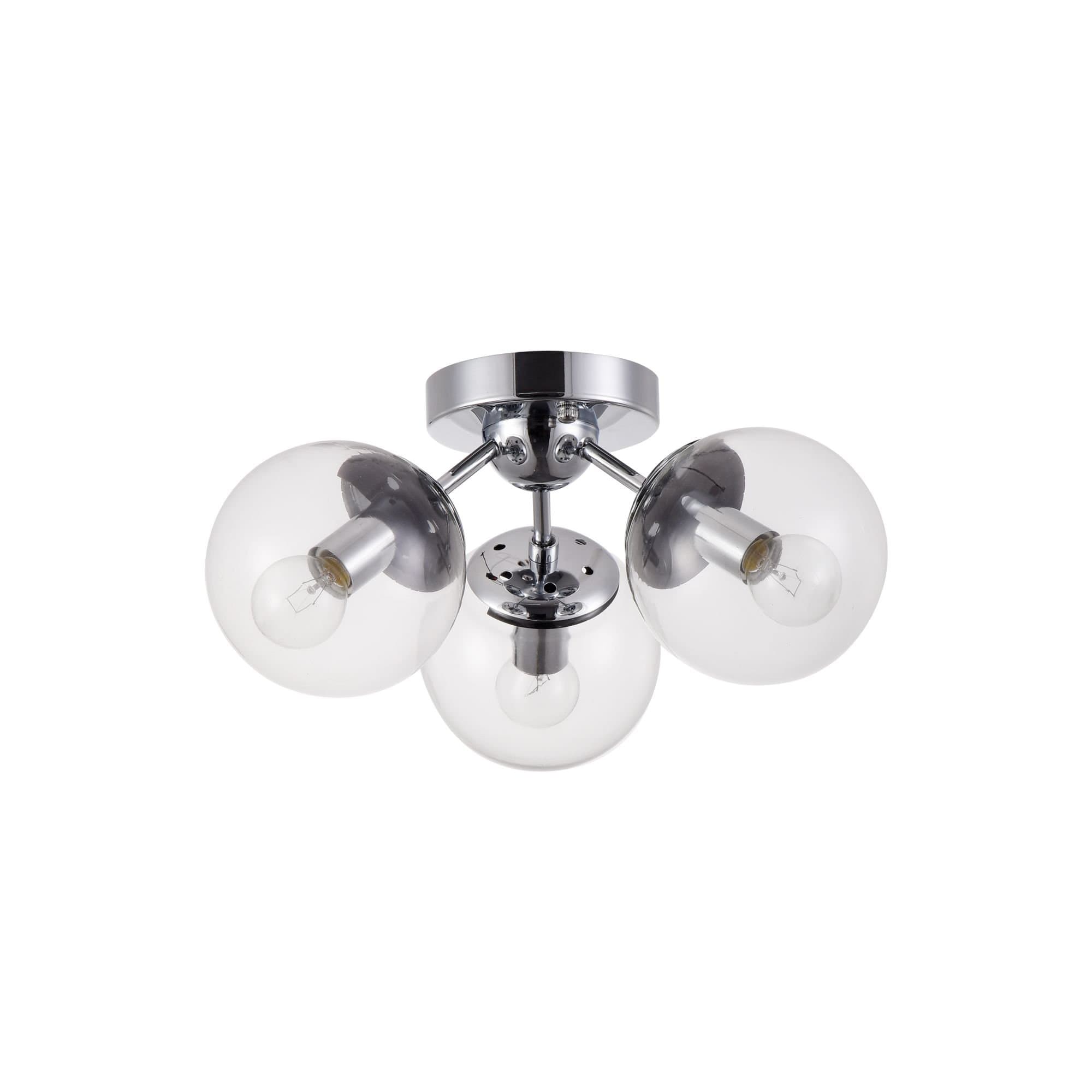 Freya Modern Richard Хром Потолочный светильник E14 60W FR5596CL-03CH — миниатюра 2