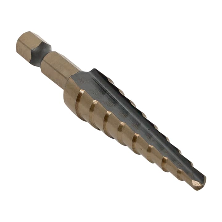 Ступенчатое сверло ST-4-12/1 HSS (9 ступ.) — миниатюра 1