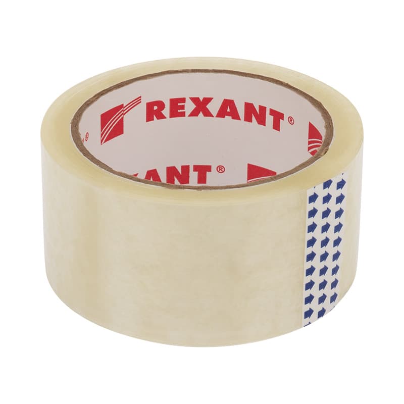 Скотч упаковочный 48мм x 66м., 50мкм, прозрачный Rexant 09-4202