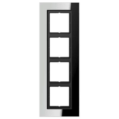 JUNG LS plus Блестящий Хром Рамка 4-ая LSP984GCR