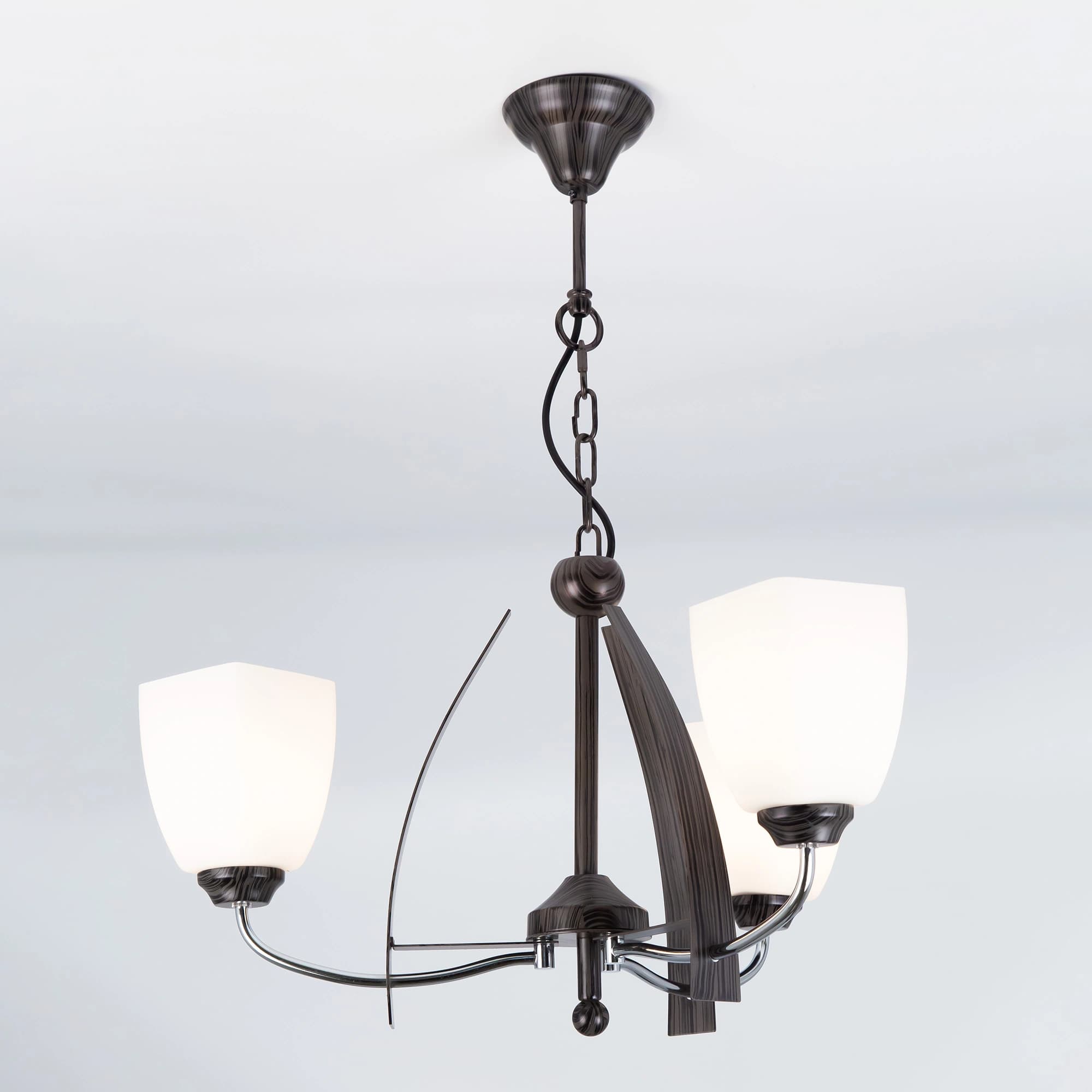 Citilux CL129131 Марго Хром+Венге Светильник Люстра — миниатюра 2