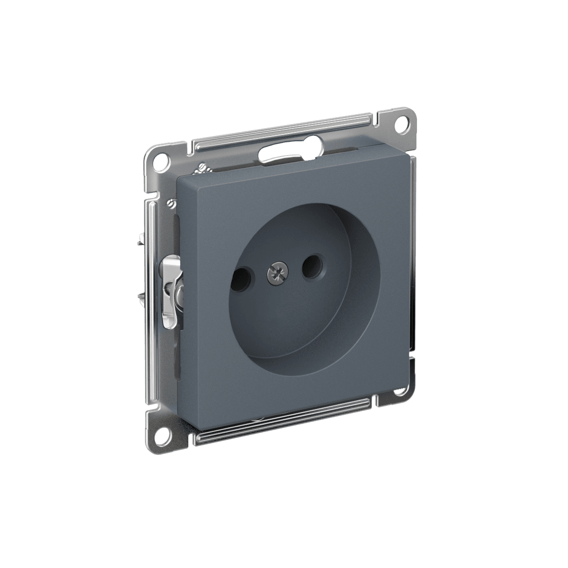 Systeme Electric AtlasDesign Грифель Розетка без заземления без шторок, 16А, мех., быстрозажим. клем.