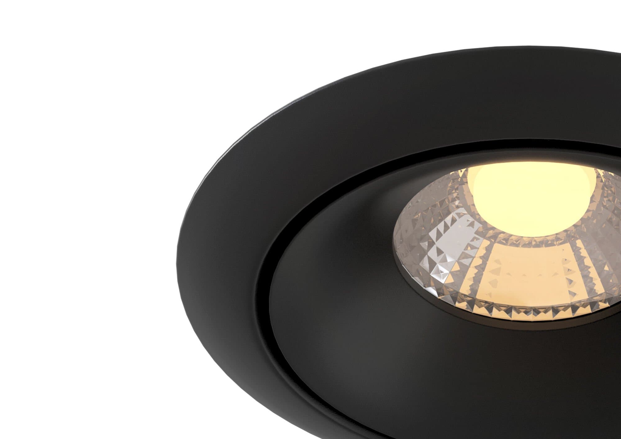 Maytoni Technical Zoom Черный Встраиваемый светильник LED 8W 650Лм DL031-2-L8B — миниатюра 2