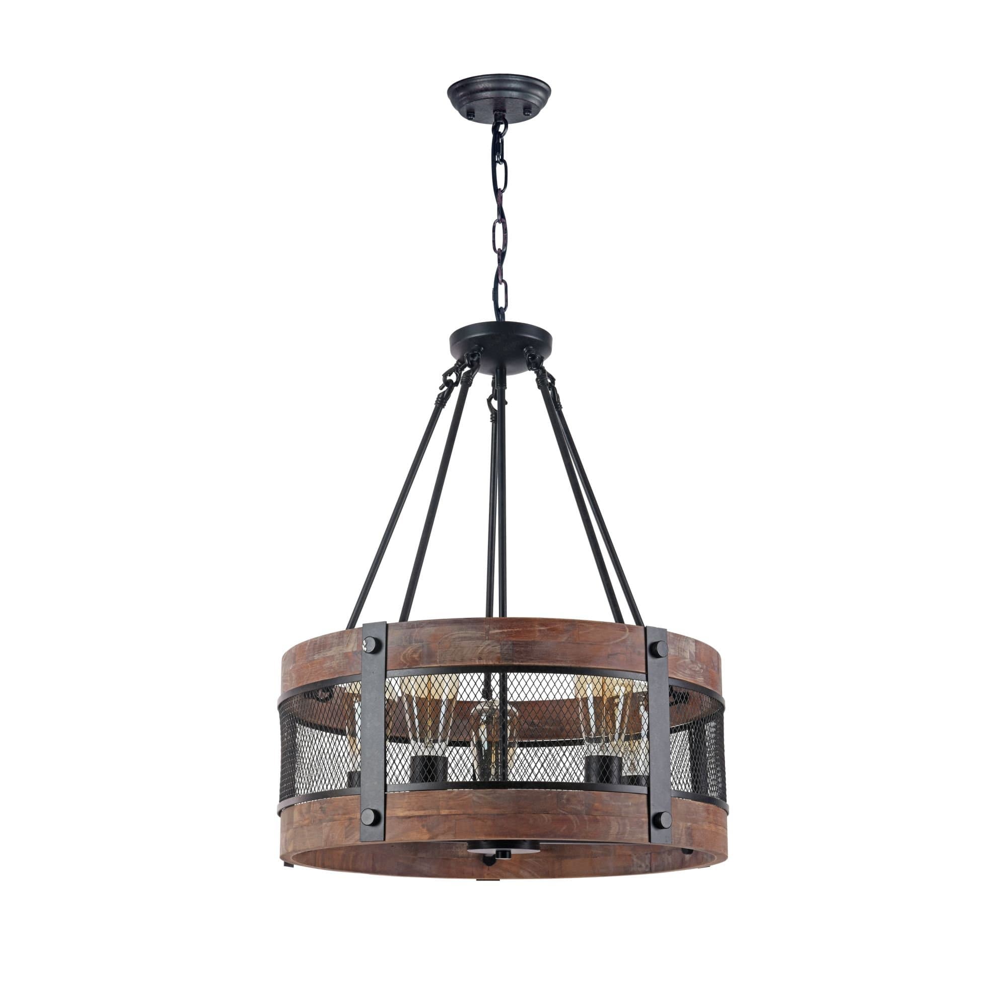 Freya Loft Vittoria Черный Подвесной светильник E27 60W FR4561-PL-05-B — миниатюра 5