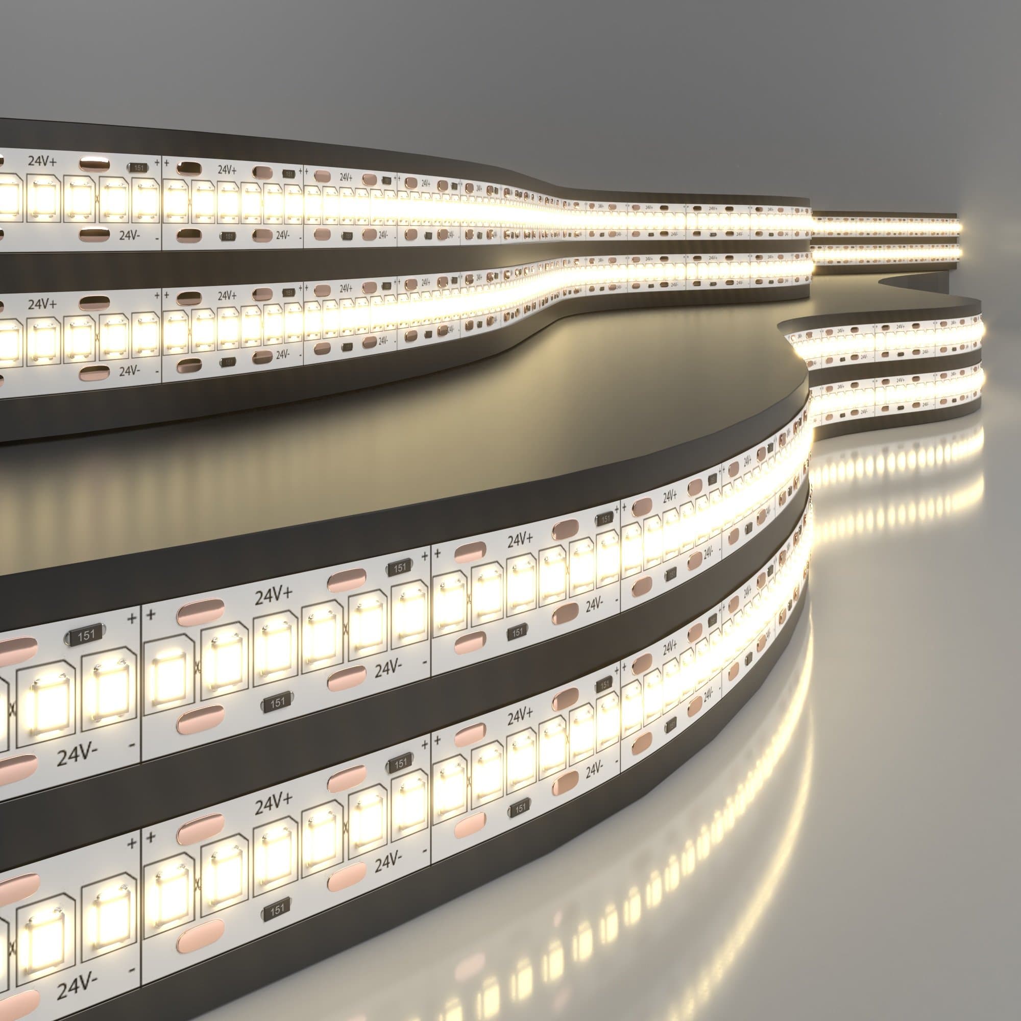 Elektrostandard 2835 24V 240Led 24W IP20 / Лента светодиодная 240Led 24W IP20 3300K тёплый белый a052979