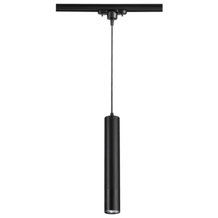 Novotech 370401 NT18 102 черный Подвес трековый IP20 GU10 50W 220V PIPE