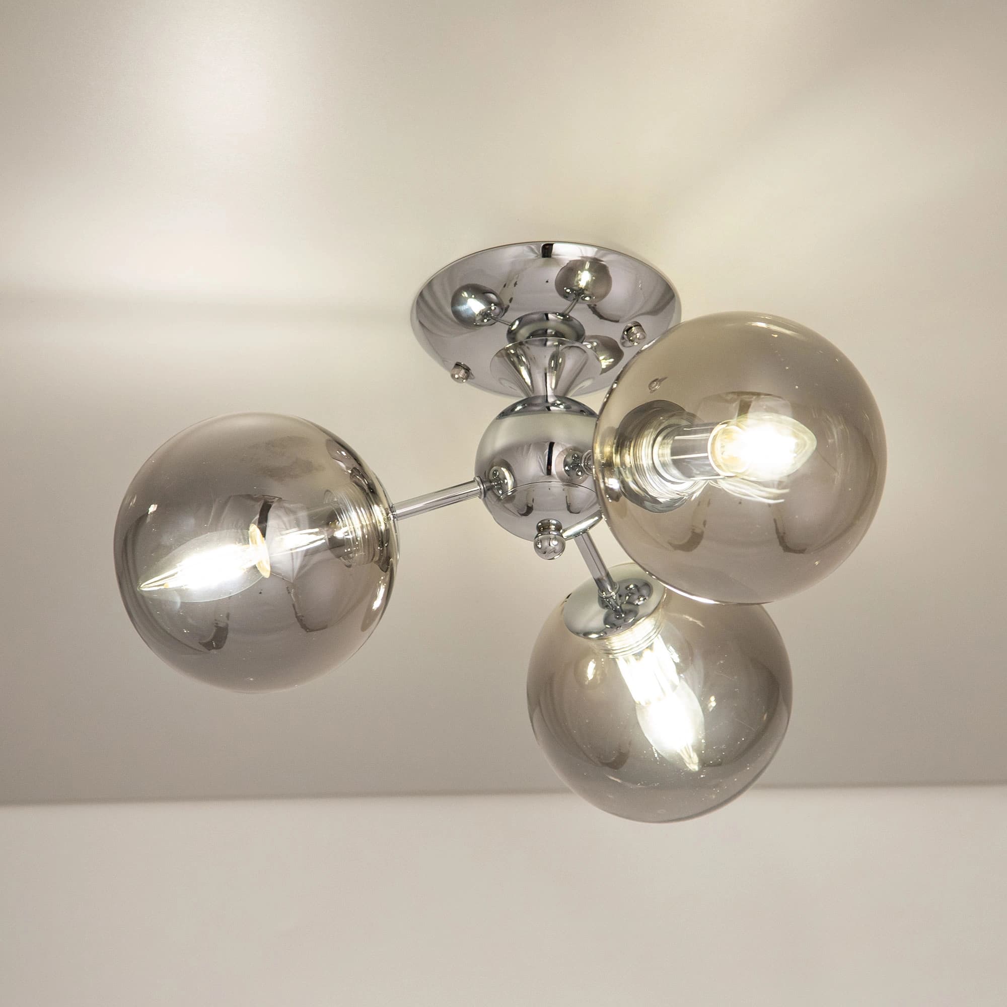 Citilux CL102130 Томми Хром+Дымч. Люстра — миниатюра 3