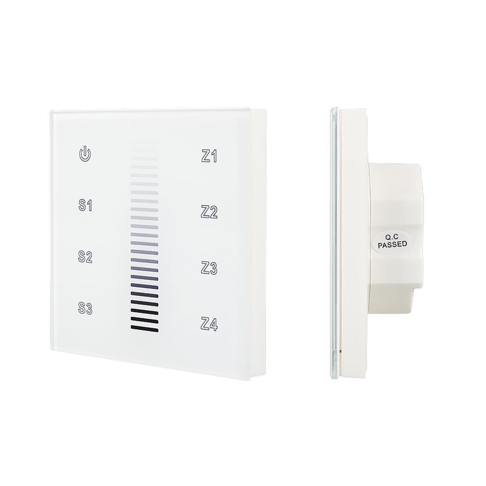 Arlight Панель Sens SR-2830A-RF-IN White (220V,DIM,4 зоны) (IP20 Пластик, 3 года) 017858 — миниатюра 1